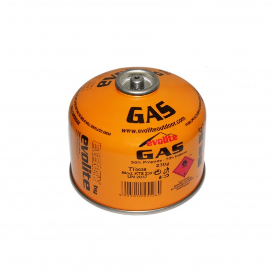Evolite Butane Propane Vidalı 230 Gr. Ocak Kartuşu Evolite Butane Propane Vidalı 230 Gr. Ocak Kartuşu