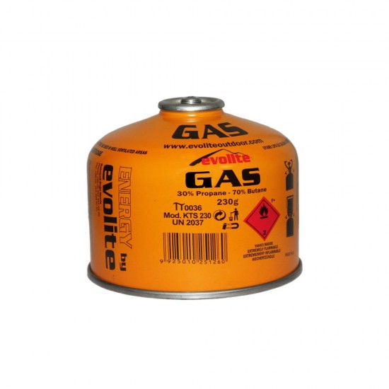 Evolite Butane Propane Vidalı 230 Gr. Ocak Kartuşu Evolite Butane Propane Vidalı 230 Gr. Ocak Kartuşu