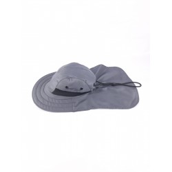 Safari Şapka , Çabuk Kuruyan UV Korumalı outdoor Şapka antrasit